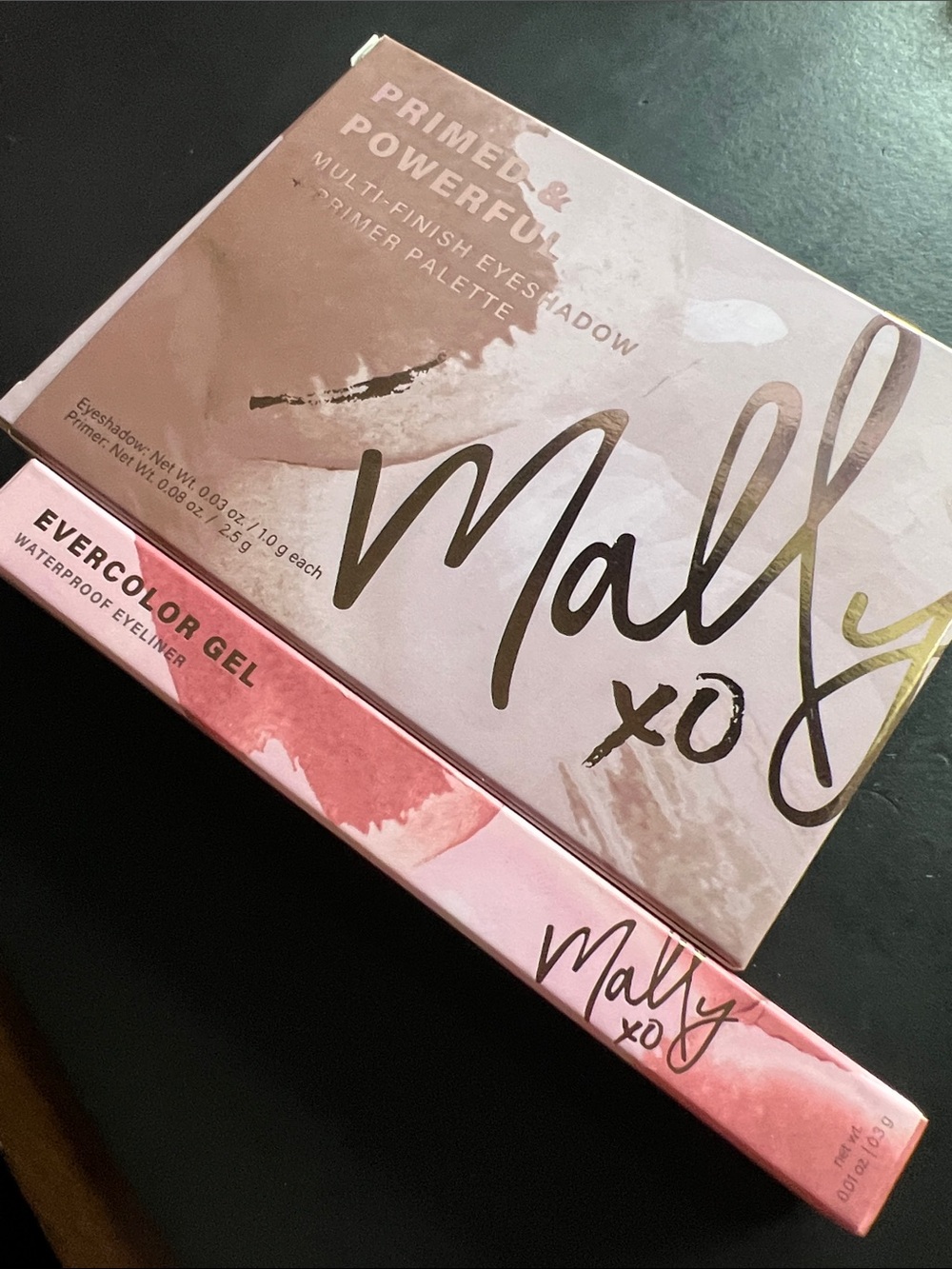 Mally Beauty Prime & Powerful Multi-Finish Eyeshadow + Primer Palette & Eyeliner